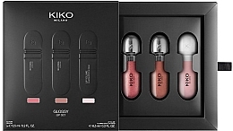 Набір - Kiko Milano Glossy Lip Set (lip/3*6,5ml) — фото N1