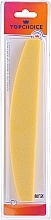 Парфумерія, косметика Пилочка для нігтів 80/120, 70075, жовта - Top Choice