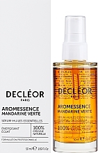 Сыворотка с эфирными маслами для сияния кожи лица - Decleor Aromessence Green Mandarin Oil Serum — фото N4