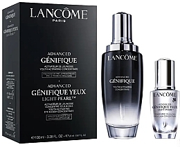 Духи, Парфюмерия, косметика Набор - Lancome Advanced Genifique Face Care Set (cons/100 ml + ser/20 ml)