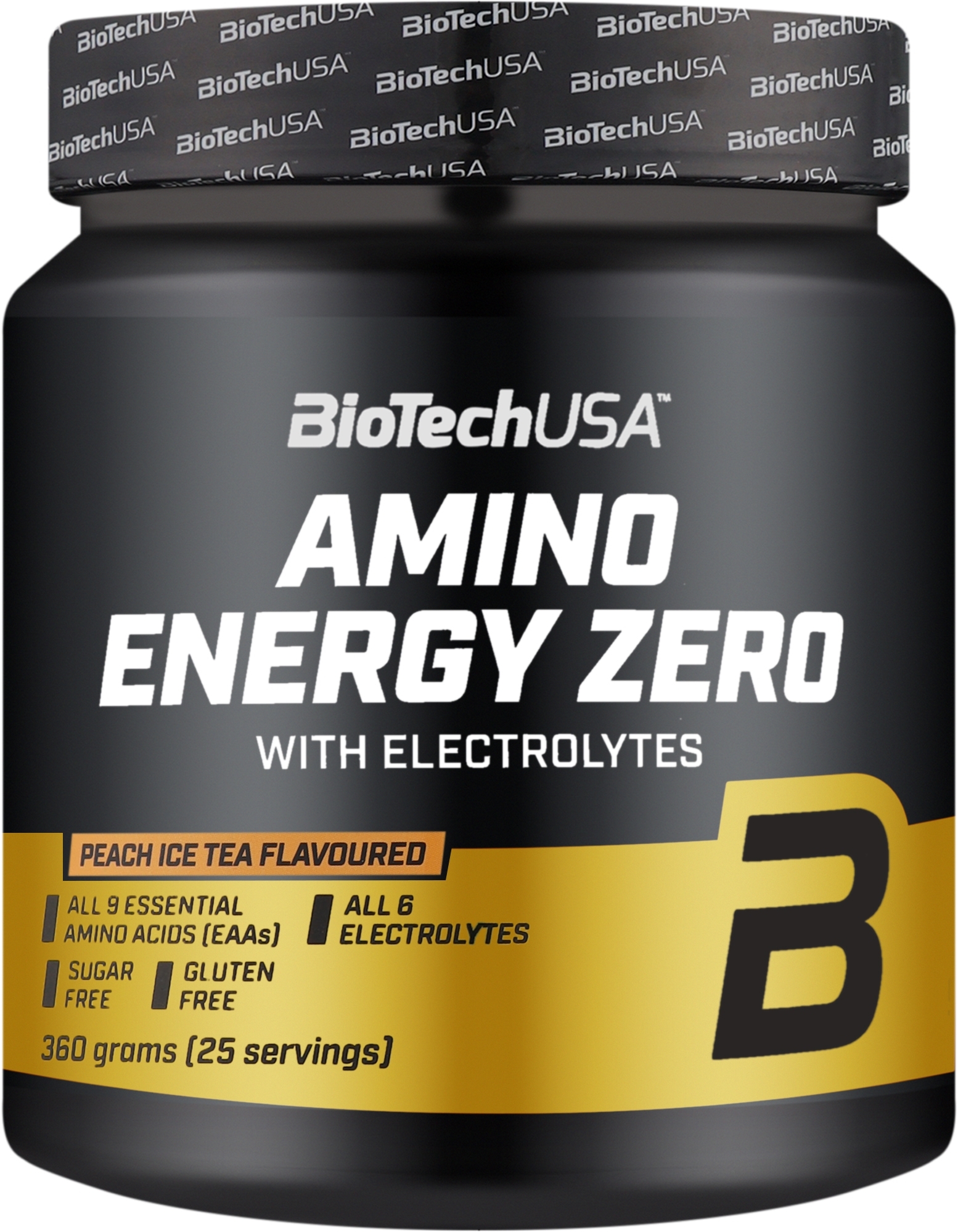 Аминокислоты "Персиковый холодный чай" - BioTechUSA Amino Energy Zero With Electrolytes Peach Ice Tea — фото 360g