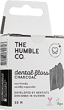 Парфумерія, косметика Зубна нитка-флос "З активованим вугіллям" - The Humble Co. Dental Floss Сharcoal