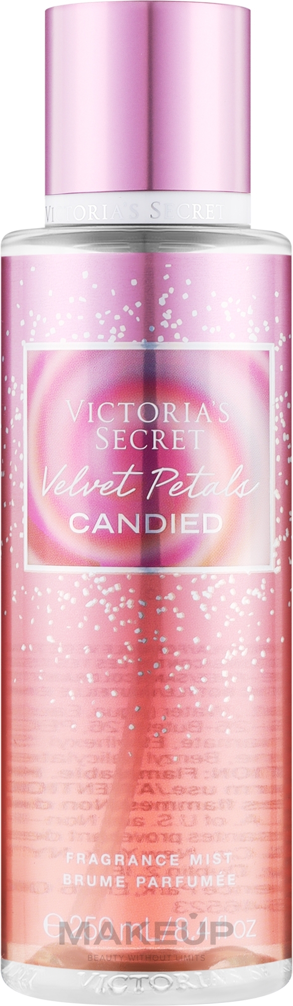 Парфумований міст для тіла - Victoria's Secret Velvet Petals Candied Fragrance Mist — фото 250ml
