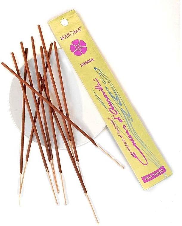 Ароматичні палички "Кориця" - Maroma Encens d'Auroville Stick Incense Cinnamon — фото N4