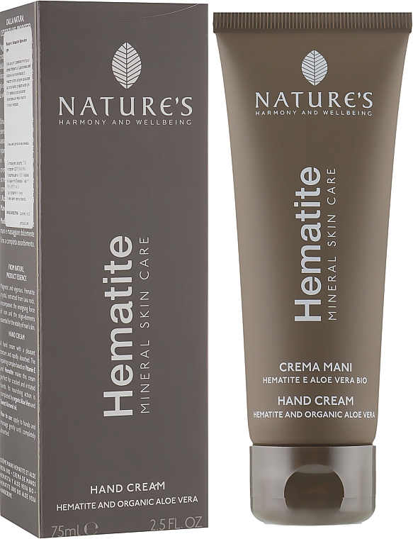 Крем для рук - Nature's Hematite Mineral Skin Care Crema — фото N1