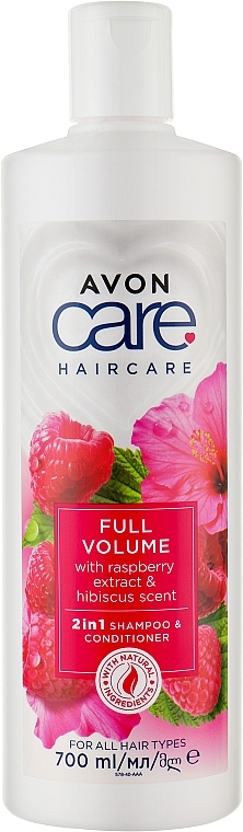 Шампунь-кондиционер для волос 2в1 "Непревзойденный объем" - Avon Care Full Volume — фото N1