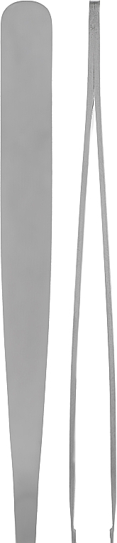Пинцет косметический профессиональный прямой, широкий P-08, сталь - Beauty LUXURY — фото N1