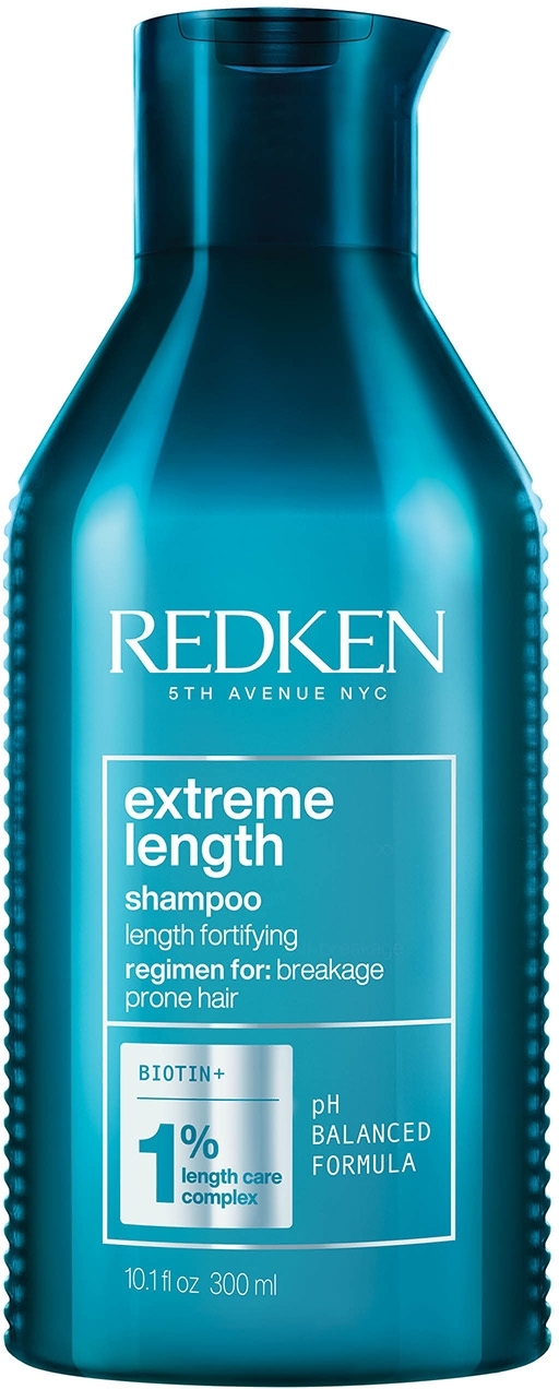 Шампунь с биотином для укрепления длинных волос - Redken Extreme Length Shampoo — фото 300ml