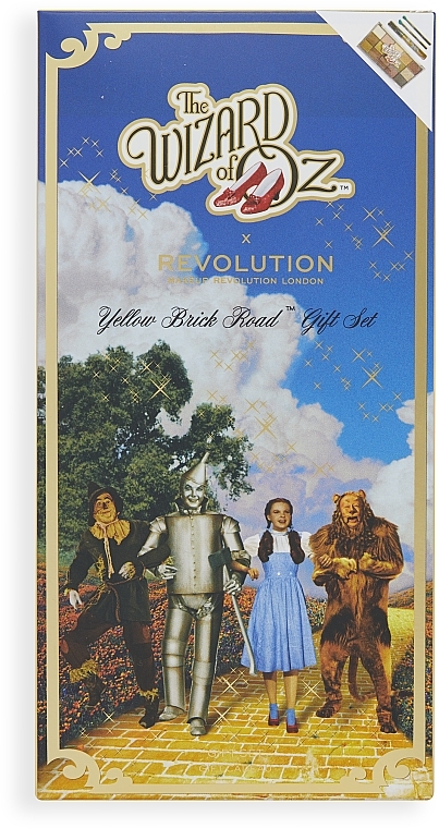 Набор, 4 предмета - Makeup Revolution x Wizard of Oz Yellow Brick Road Set — фото N1