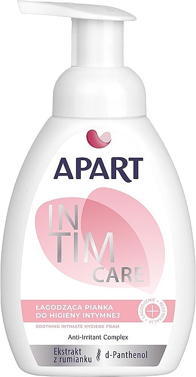 Успокаивающая пенка для интимной гигиены - Apart Natural Intim Care Intimate Hygiene Foam — фото N1