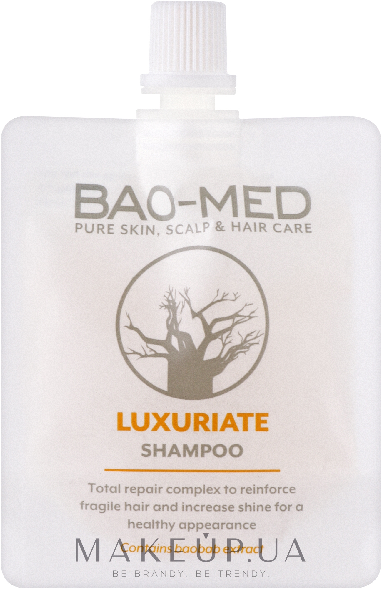 Питательный шампунь с экстрактом баобаба - Bao-Med Luxuriate Shampoo — фото 30ml