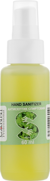 Антибактеріальний засіб для обробки рук і нігтів - Canni Hand Sanitizer Mint — фото N1