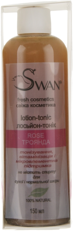 Лосьйон-тонік для обличчя "Троянда" - Swan Lotion-tonic — фото N2