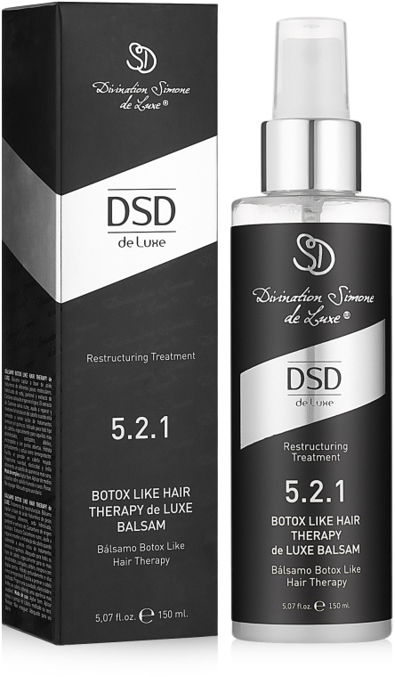 Бальзам для волос "Ботокс" №5.2.1 - Simone DSD de Luxe Botox Hair Therapy de Luxe Balsam