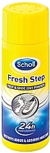 Парфумерія, косметика Дезодорант-пудра для ніг - Scholl Fresh Step Foot & Shoe 2 in 1 Powder