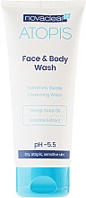 Засіб для миття обличчя і тіла - Novaclear Atopis Face & Body Wash — фото N3
