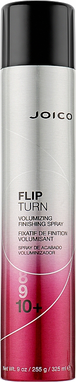Фінішний спрей для збільшення об'єму (фіксація 10 + ) - Joico Flip Turn Volumizing Finishing Spray — фото N1