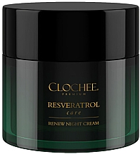 Духи, Парфюмерия, косметика Ночной крем для лица - Clochee Premium Renew Night Cream