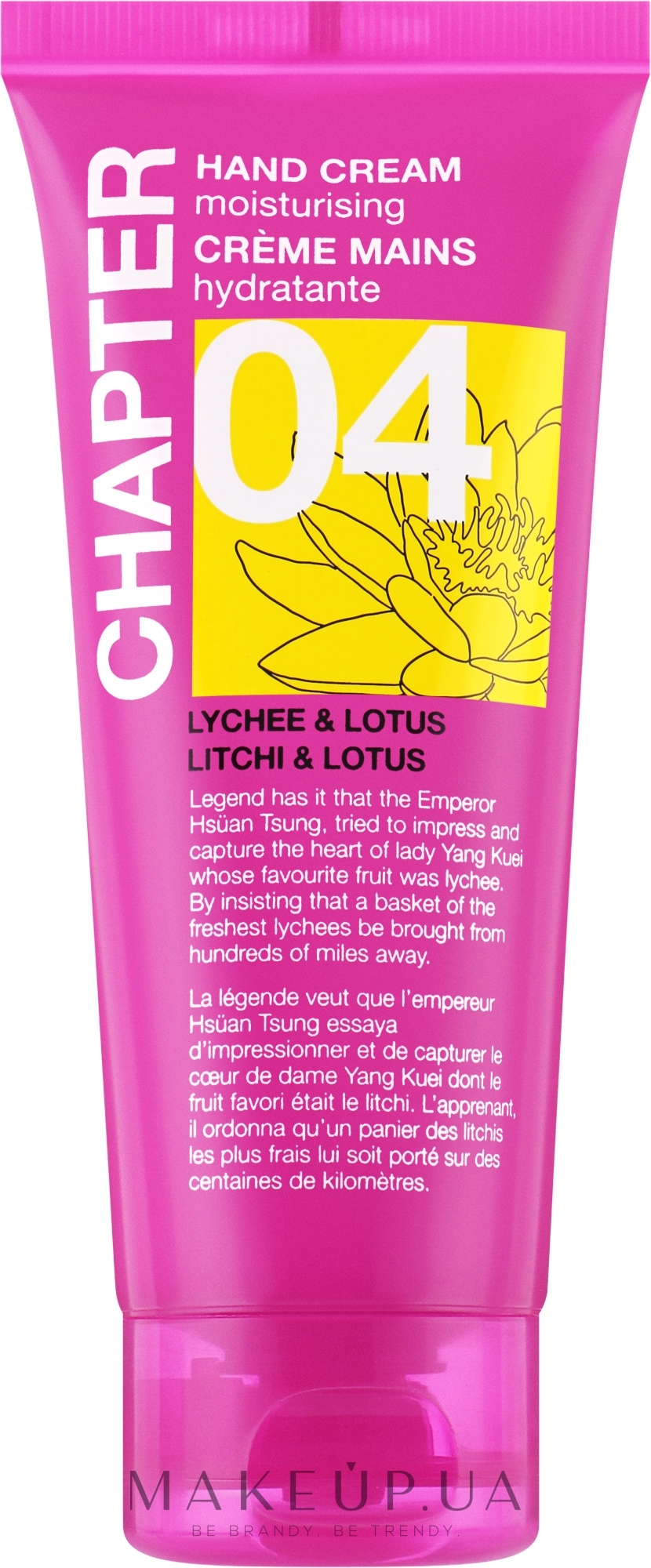 Крем для рук "Лічі й лотос" - Chapter 04 Lychee & Lotus Hand Cream — фото 100ml