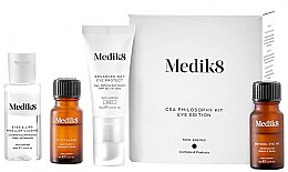 Парфумерія, косметика Набір - Medik8 CSA Philosophy Kit Eye Edition (cl/30ml + ser/7ml + eye/cr/15ml + eye/ser/7ml)