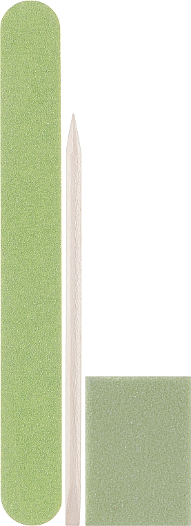 Набор одноразовый для маникюра 120/120, зеленый - Kodi Professional