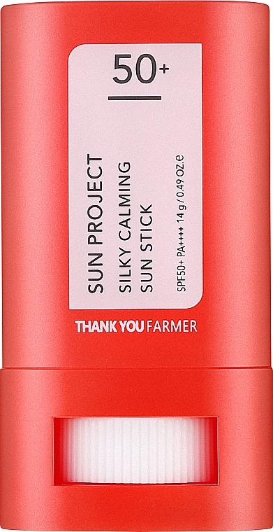 Водостойкий солнцезащитный крем-карандаш - Thank You Farmer Sun Project Silky Calming Sun Stick — фото N1