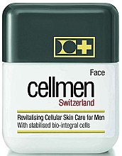 Парфумерія, косметика Ревіталізувальний клітинний крем для обличчя - Cellmen Face Cream For Men