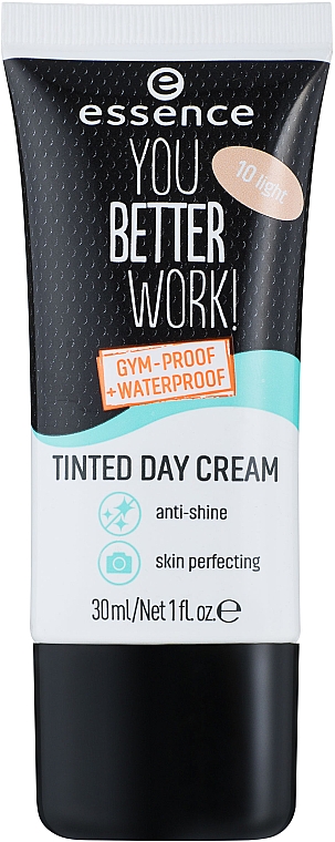 Крем для лица дневной с тонирующим эффектом - Essence You Better Work! Tinted Day Cream (тестер)