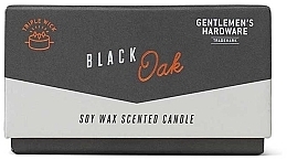 Ароматическая свеча, 3 фитиля - Gentleme's Hardware Soy Wax Candle 588 Black Oak — фото N2