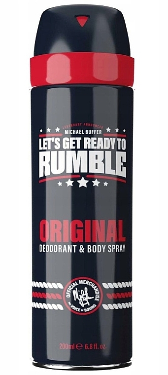 Дезодорант-спрей - Rumble Men Original Deodorant & Body Spray — фото N1