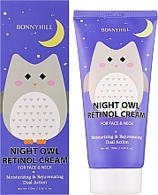 УЦЕНКА Крем для лица и шеи с ретинолом - Bonnyhill Night Owl Retinol Cream * — фото N2