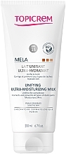 Парфумерія, косметика Ультразволожувальне молочко для тіла - Topicrem Mela Unifying Ultra-Moisturizing Milk SPF 15