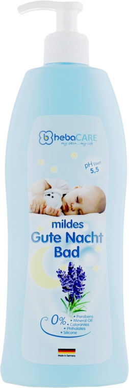 Детское средство для купания - HebaCARE Sleep Well Bath Sensitive — фото N2