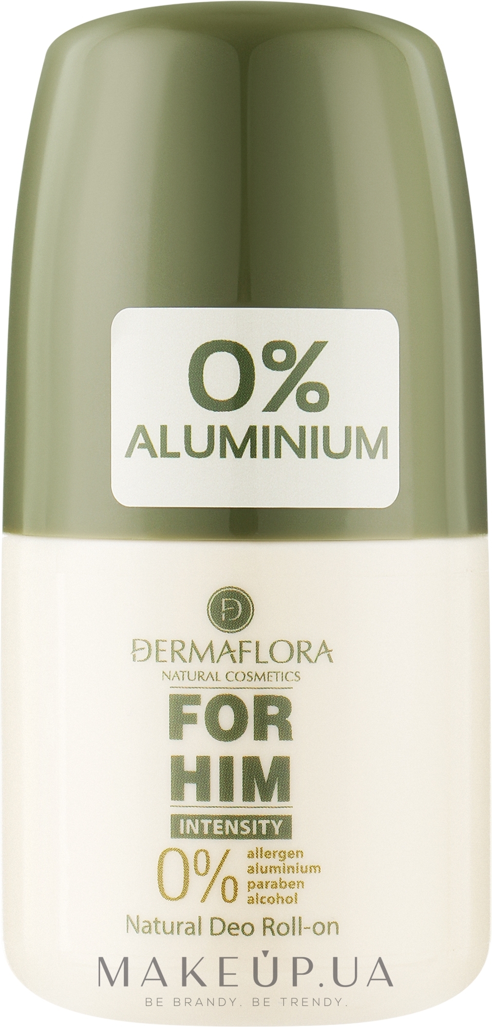 Кульковий дезодорант для чоловіків - Dermaflora Natural Roll-on For Him — фото 50ml