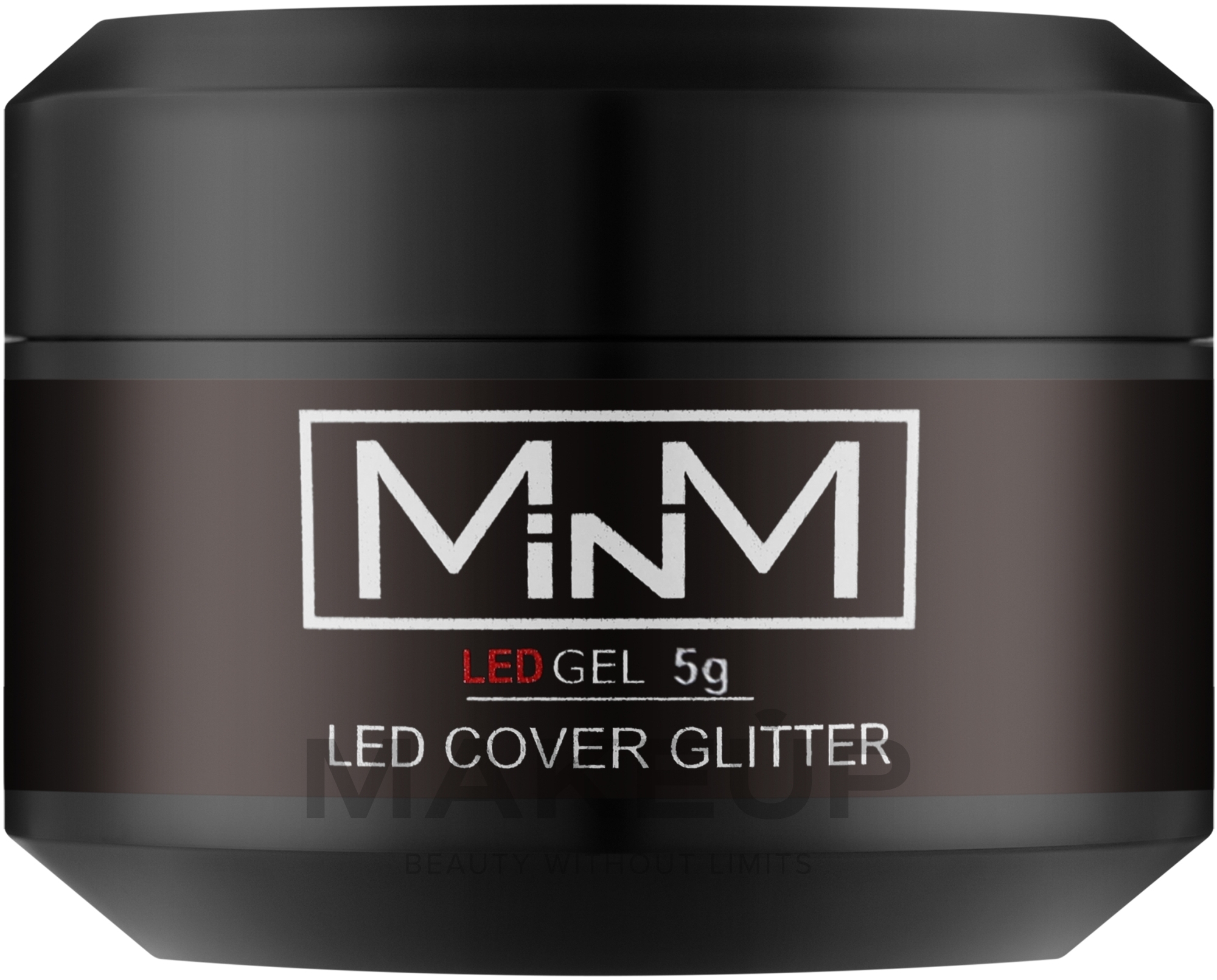 Гель камуфлюючий LED - M-in-M Gel LED Cover Glitter — фото 5g
