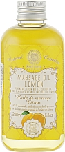 Парфумерія, косметика Масажна олія для тіла "Лимон" - Saules Fabrika Massage Oil