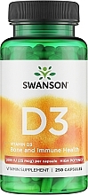 Пищевая добавка "Витамин D-3" - Swanson Vitamin D3 1000 IU — фото N1