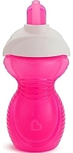 Пляшечка-непроливайка 266 мл "Click Lock", рожева - Munchkin — фото N1