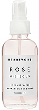 Парфумерія, косметика Зволожувальний спрей-міст для обличчя - Herbivore Rose Hibiscus Hydrating Face Mist