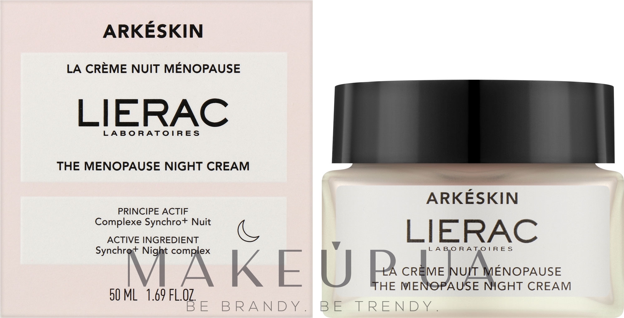 Нічний крем для обличчя - Lierac Arkeskin The Menopause Night Cream — фото 50ml