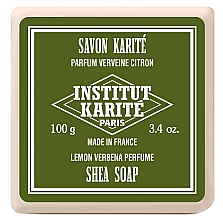 Набір - Institut Karite Shea Soap Trio Lemon Verbena, Almond & Honey and Lavender (soap/100g + soap/100g + soap/100g) — фото N2
