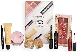 Парфумерія, косметика Набір, 7 продуктів - Makeup Revolution Pretty In Pink Makeup Set