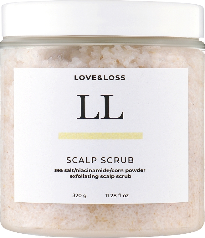 Скраб для шкіри голови з морською сіллю - Love&Loss Scalp Scrub — фото N2