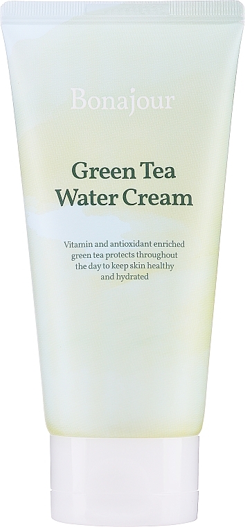 Крем для лица с зеленым чаем - Bonajour Green Tea Water Cream — фото N2