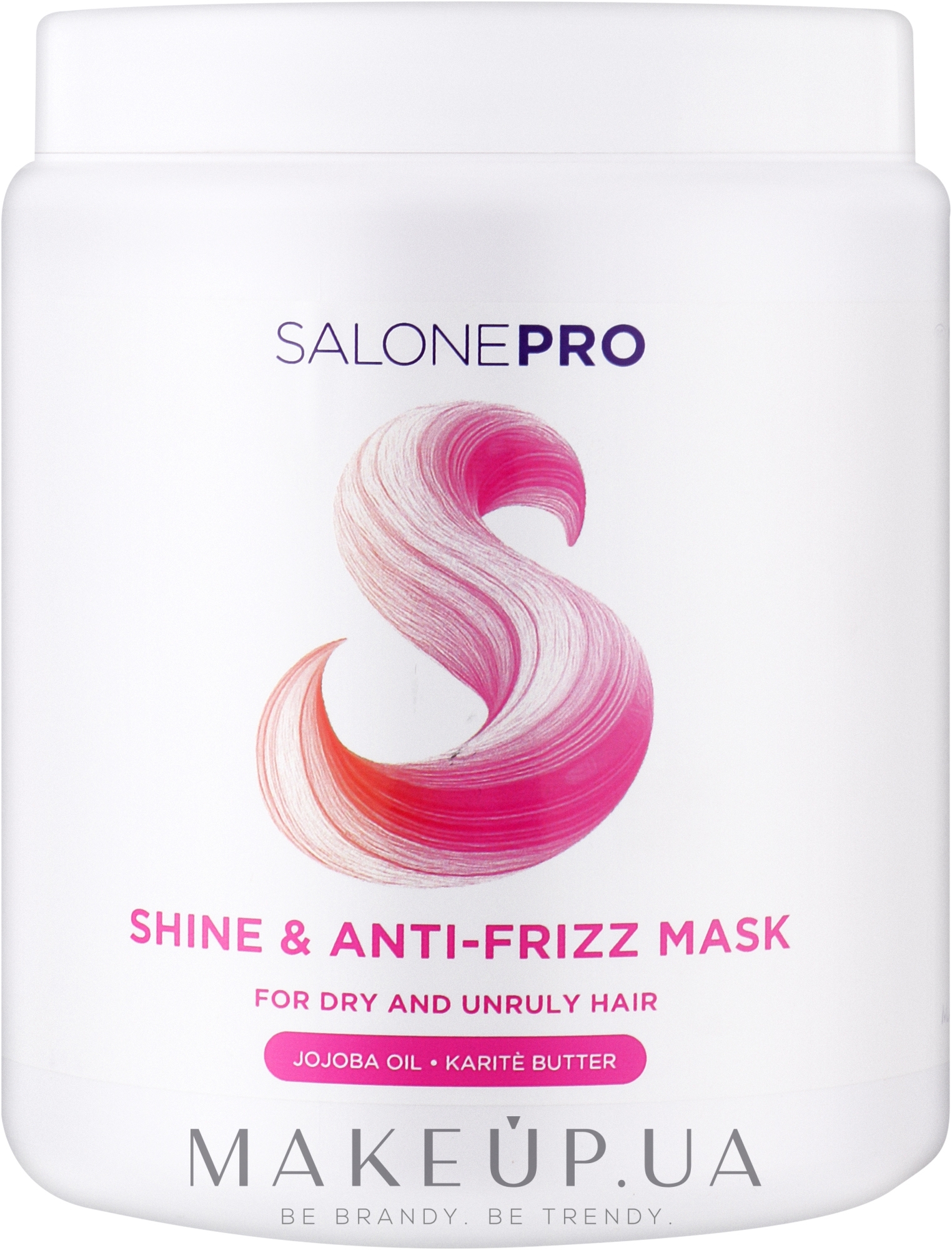 Маска для блеска сухих и непослушных волос - Unic Salone Pro Shine & Anti-Frizz Mask — фото 1000ml