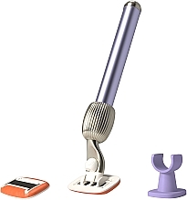 Духи, Парфюмерия, косметика Стартовый набор средств для бритья - Fler The Razor Starter Set Lilac Delicate And Graceful (razor/1pc + holder/1pc + blades/2pcs)