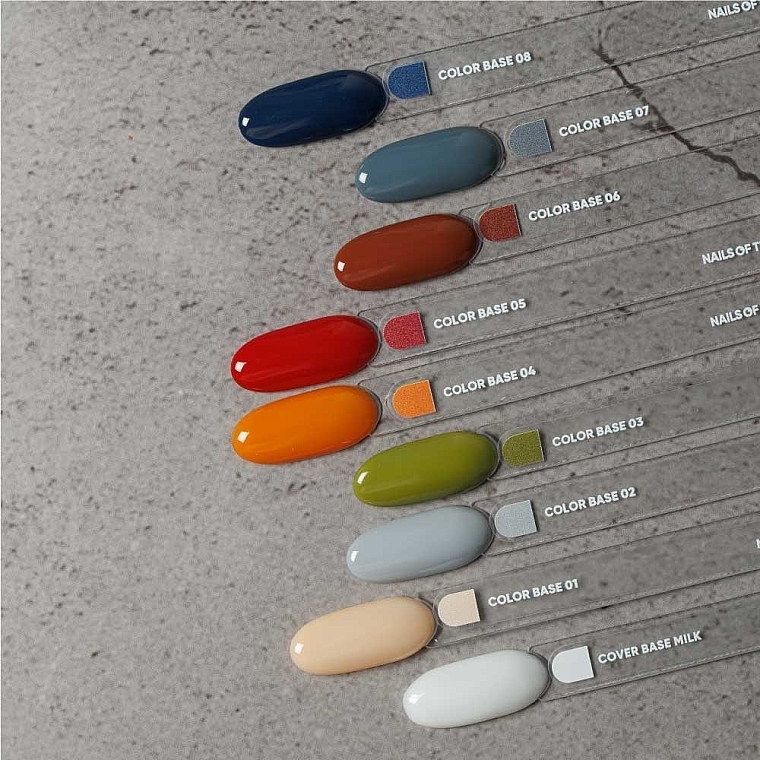 Цветное базовое покрытие для ногтей - Nails Of The Day Color Base — фото N7