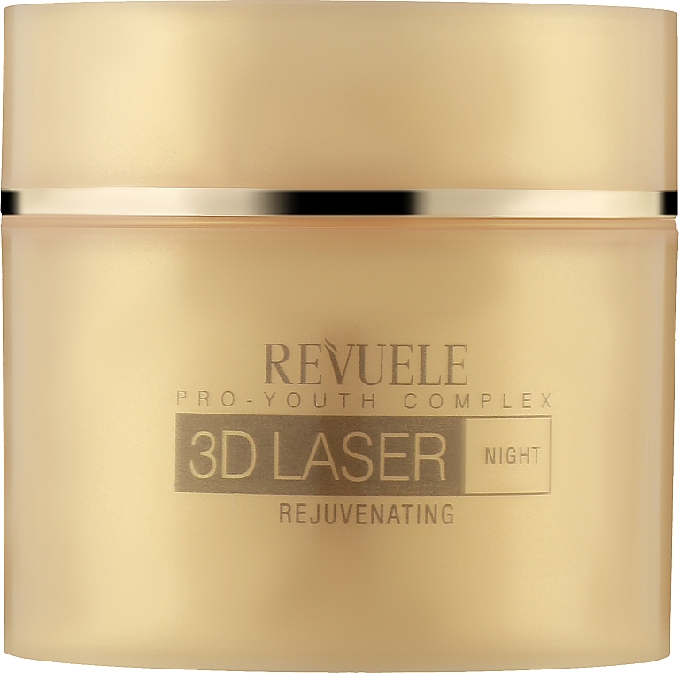 Нічний крем для обличчя - Revuele 3D Laser Pro-Youth Complex Night Cream — фото N1