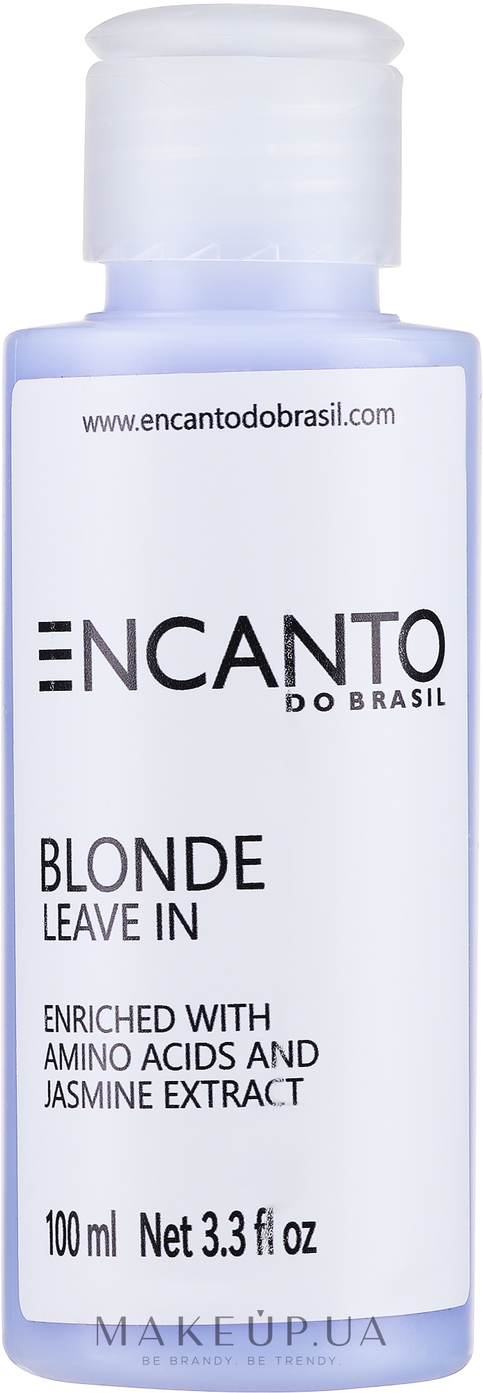Засіб для світлого волосся - Encanto Do Brasil Blonde Leave In — фото 100ml