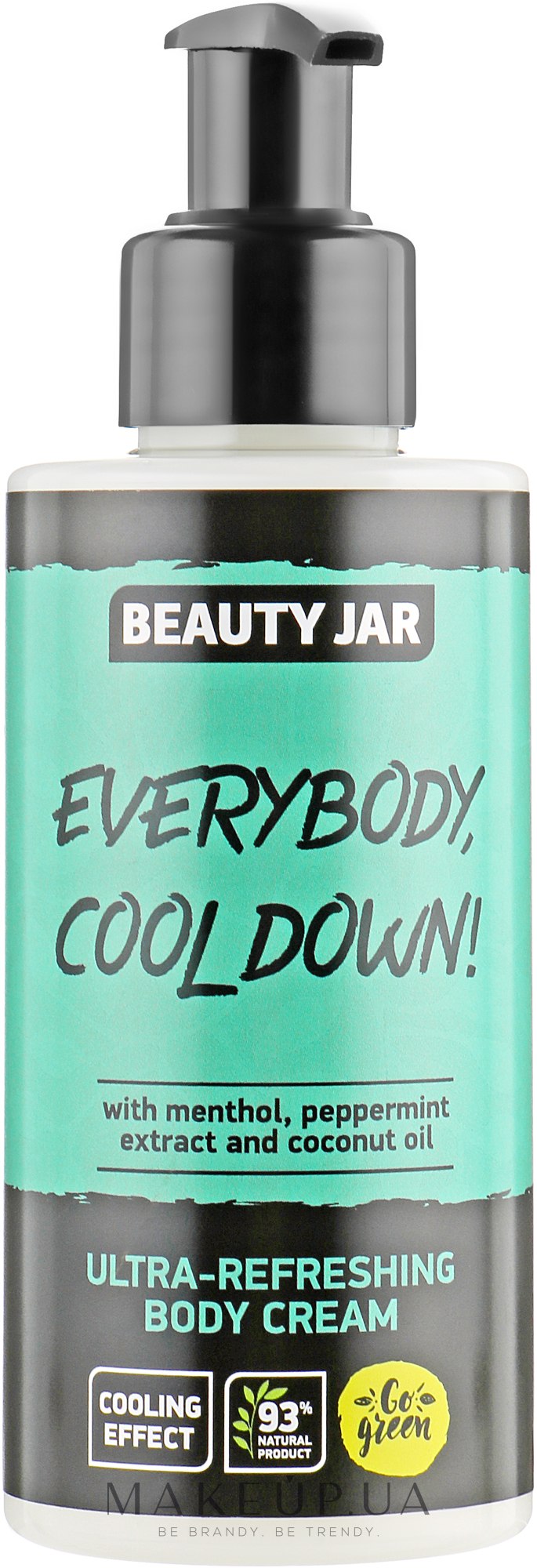 Ультра освежающий крем для тела "Everybody, Cool Down!" - Beauty Jar Ultra-Refreshing Body Cream — фото 150ml